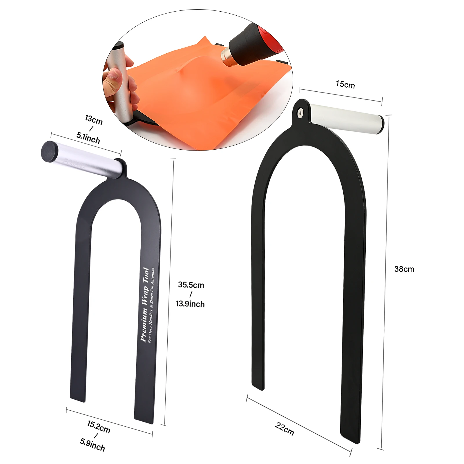 EHDIS Aluminum U-Shape Wrapping Tool For Car Shark Fin Antenna Door Handle Protection Film Install Carbon Fiber Vinyl Applicator
EHDIS Aluminum U-Shape Wrapping Tool For Car Shark Fin Antenna Door Handle Protection Film Install Carbon Fiber Vinyl Applicator