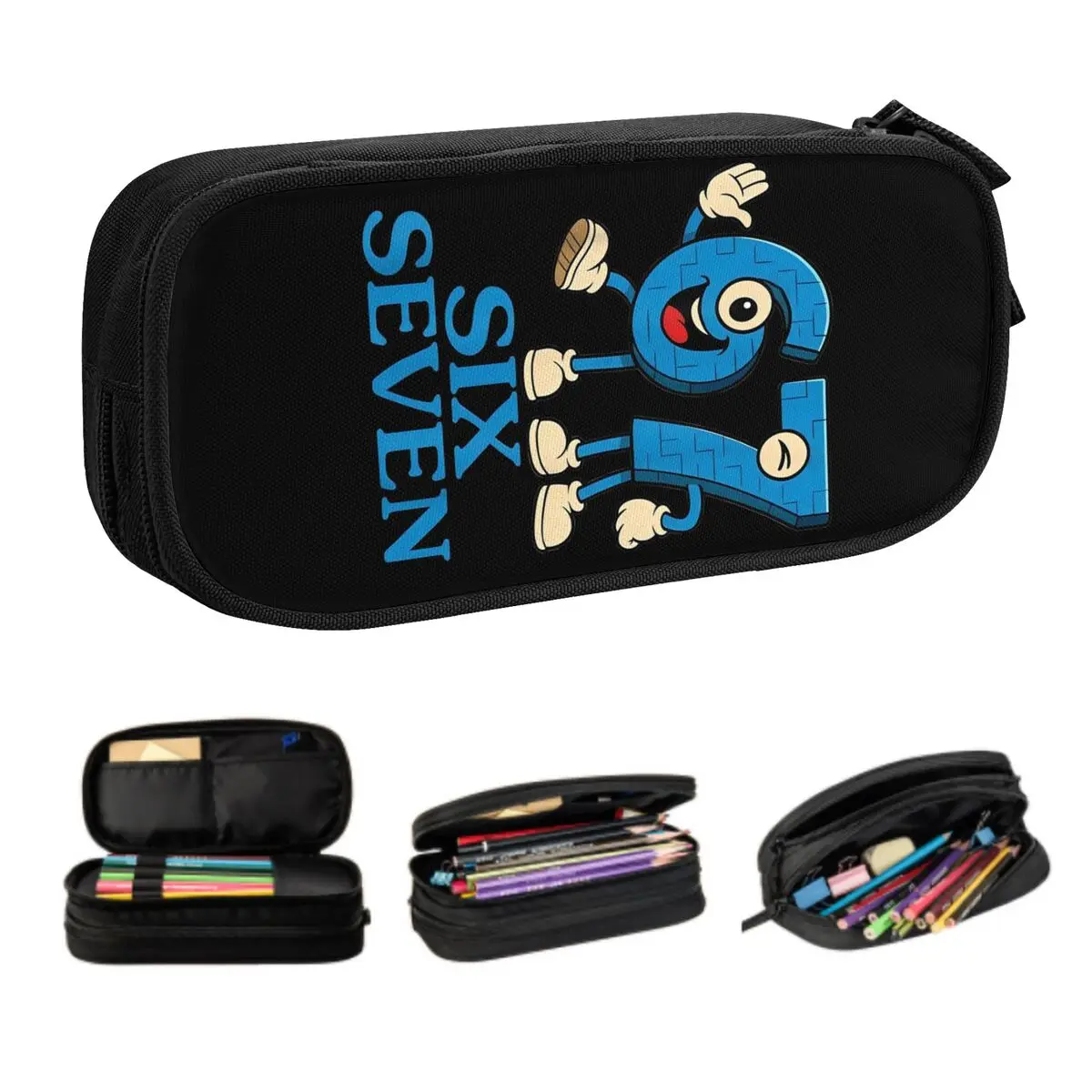Custom Cute 67 Six Seven Pencil Cases for Girls Boys Large Capacity Italian Meme Pencil Box Stationery
Custom Cute 67 Six Seven Pencil Cases for Girls Boys Large Capacity Italian Meme Pencil Box Stationery