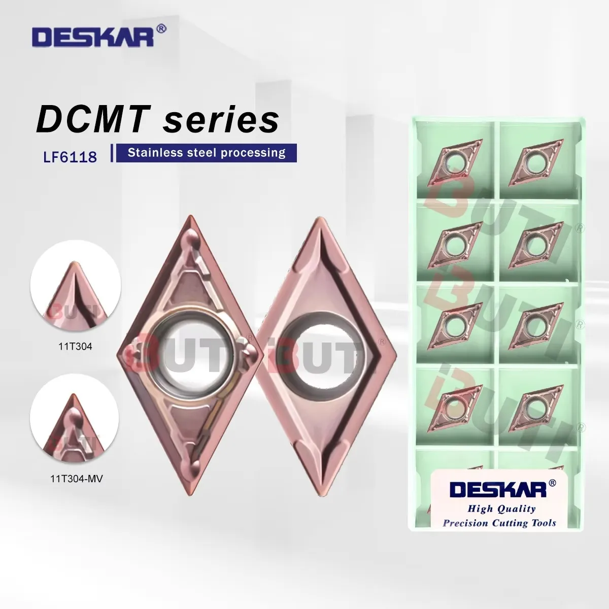 DESKAR 100% оригинал DCMT070204 DCMT070208 MV DCMT11T302 DCMT11T304 DCMT11T308 LF6118 Лезвия из твердого сплава из нержавеющей стали, токарные обработки
DESKAR 100% оригинал DCMT070204 DCMT070208 MV DCMT11T302 DCMT11T304 DCMT11T308 LF6118 Лезвия из твердого сплава из нержавеющей стали, токарные обработки