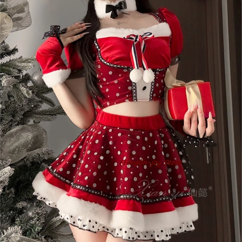 Disfraz Mascaras Christmas New Year Performance Costume Pure Seductive Style Host Cosplay Outfit For Women Dance Christmas
Disfraz Mascaras Christmas New Year Performance Costume Pure Seductive Style Host Cosplay Outfit For Women Dance Christmas