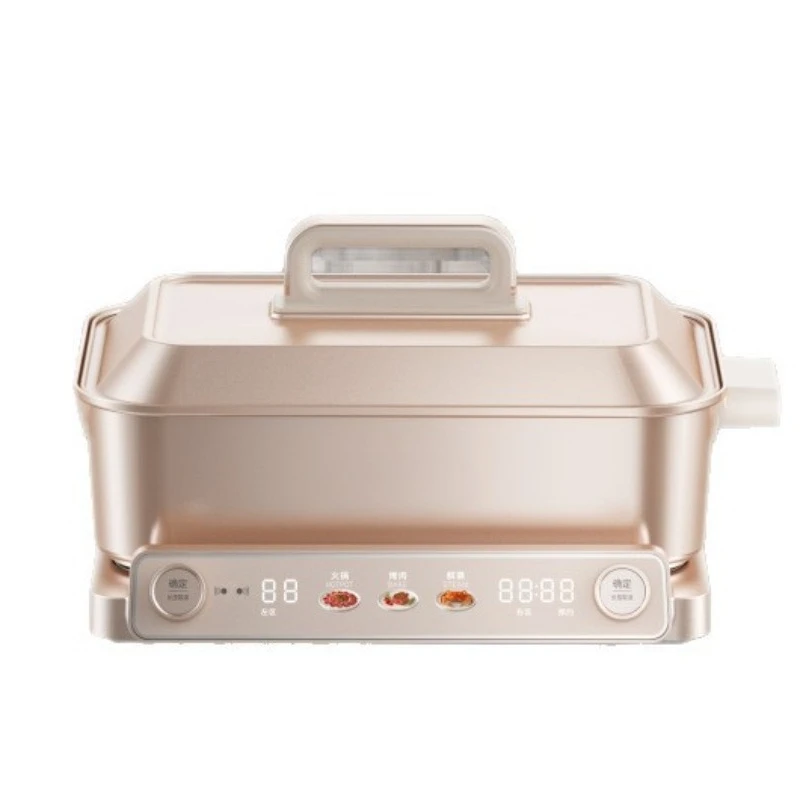 Ultra-thin quick-boiling cooking pot Household electric hot pot Split barbecue integrated electric cooking pot
Ultra-thin quick-boiling cooking pot Household electric hot pot Split barbecue integrated electric cooking pot
