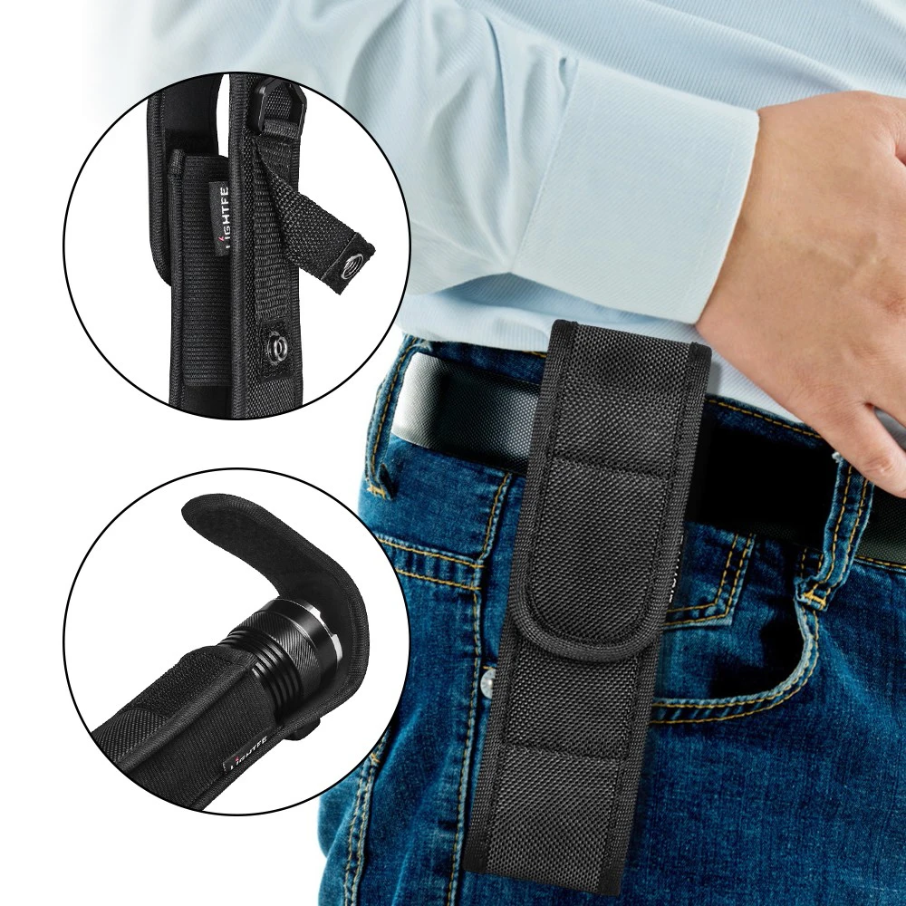 Flashlight Pouches LED Torch Holsters Nylon Waist Pack Outdoor Hunting Camping Duty Flashlight Belt Holder T410 T310
Flashlight Pouches LED Torch Holsters Nylon Waist Pack Outdoor Hunting Camping Duty Flashlight Belt Holder T410 T310