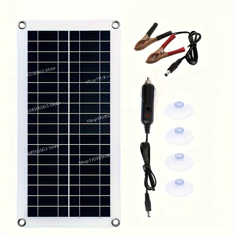 12V 18V portable solar panel kit - with efficient USB charging interface, suitable for mobile phones, cars, outdoor RV camping
12V 18V portable solar panel kit - with efficient USB charging interface, suitable for mobile phones, cars, outdoor RV camping