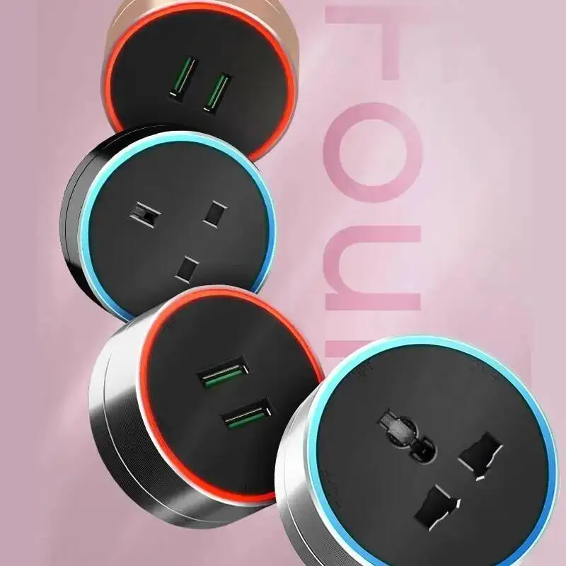Herepow Power Track Socket Smart Home Kitchen Appliances Outlet New Type UK EU FR Standard Wall Electrical Plug Adapter With USB
Herepow Power Track Socket Smart Home Kitchen Appliances Outlet New Type UK EU FR Standard Wall Electrical Plug Adapter With USB