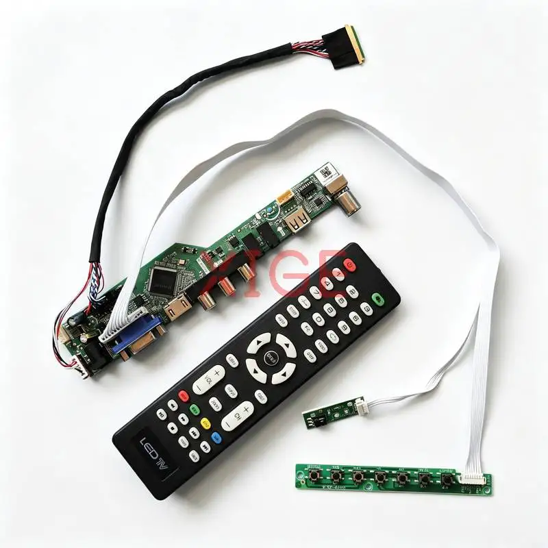 Controller Board Fit LTN173KT02 N173O6 LTN173KT01 LTN173KT03 40-Pin LVDS Laptops Panel 1600x900 1600*900 HDMI+VGA+AV+USB DIY Kit
Controller Board Fit LTN173KT02 N173O6 LTN173KT01 LTN173KT03 40-Pin LVDS Laptops Panel 1600x900 1600*900 HDMI+VGA+AV+USB DIY Kit