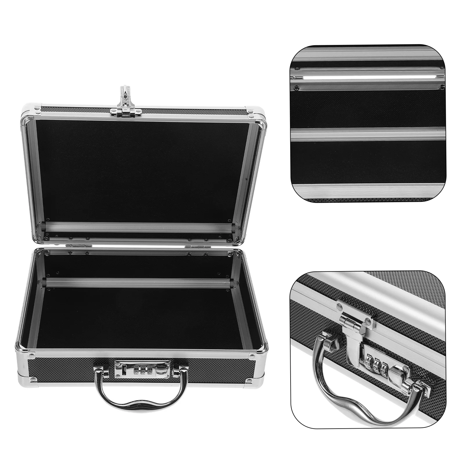 Aluminum Alloy Toolbox Organizer Coded Lock Portable Metal Tool Box Handle Large Capacity Craftsman Storage Case
Aluminum Alloy Toolbox Organizer Coded Lock Portable Metal Tool Box Handle Large Capacity Craftsman Storage Case