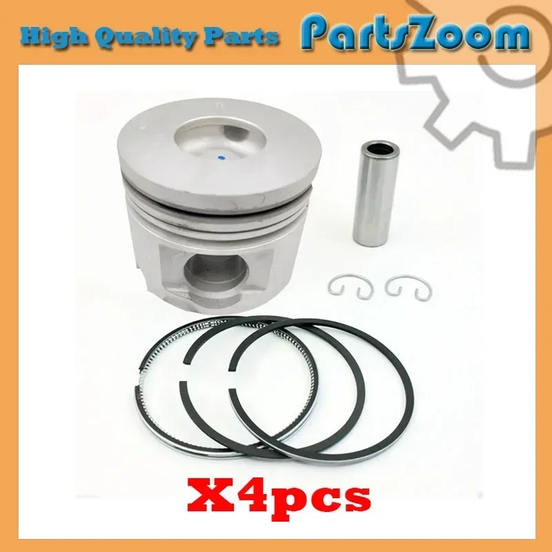 New 4 Sets STD Piston Kit With Ring 13101-58101 Fit For Toyota 15B Engine 108MM
New 4 Sets STD Piston Kit With Ring 13101-58101 Fit For Toyota 15B Engine 108MM