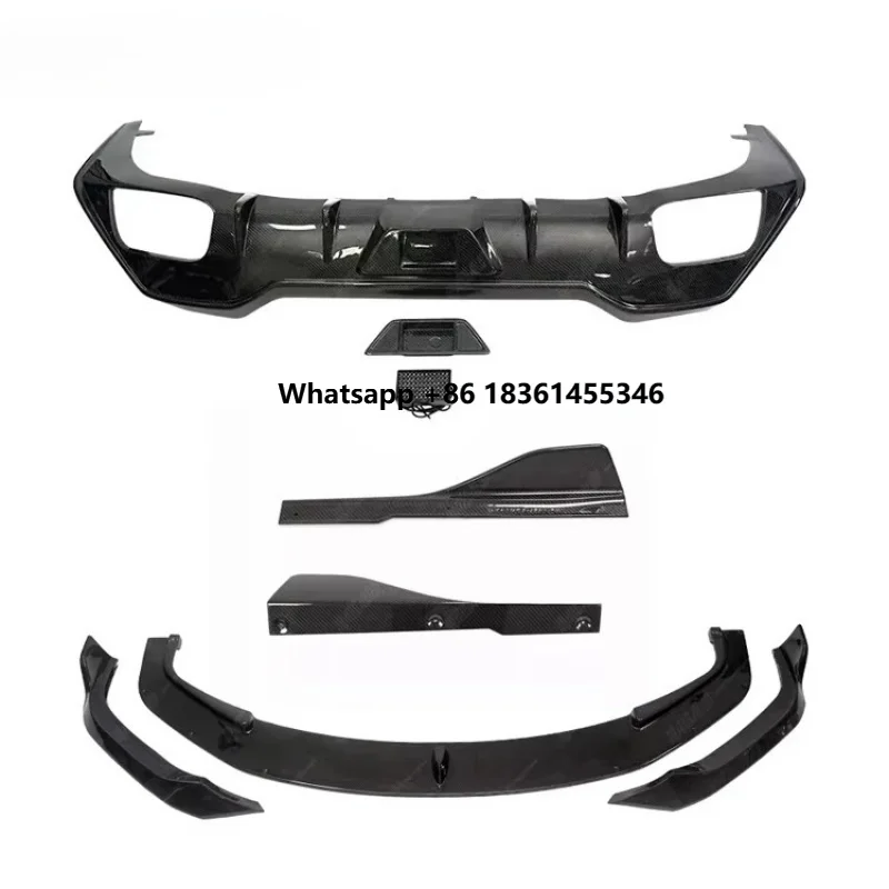 For 8 Series G14 G15 G16 2019-ON Front Lip Rear Diffuser Side Skirts Body Kit AC Style Carbon Fiber Body Kit
For 8 Series G14 G15 G16 2019-ON Front Lip Rear Diffuser Side Skirts Body Kit AC Style Carbon Fiber Body Kit