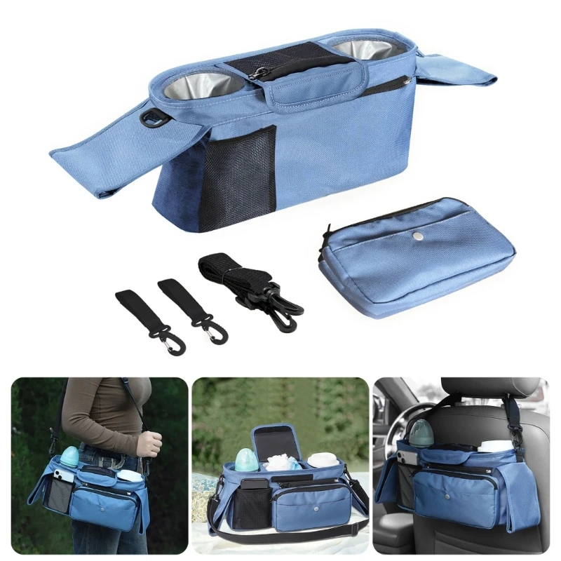 Practical Baby Carriage Organizers Bag Watertight Pram Hanger for Active Parents
Practical Baby Carriage Organizers Bag Watertight Pram Hanger for Active Parents