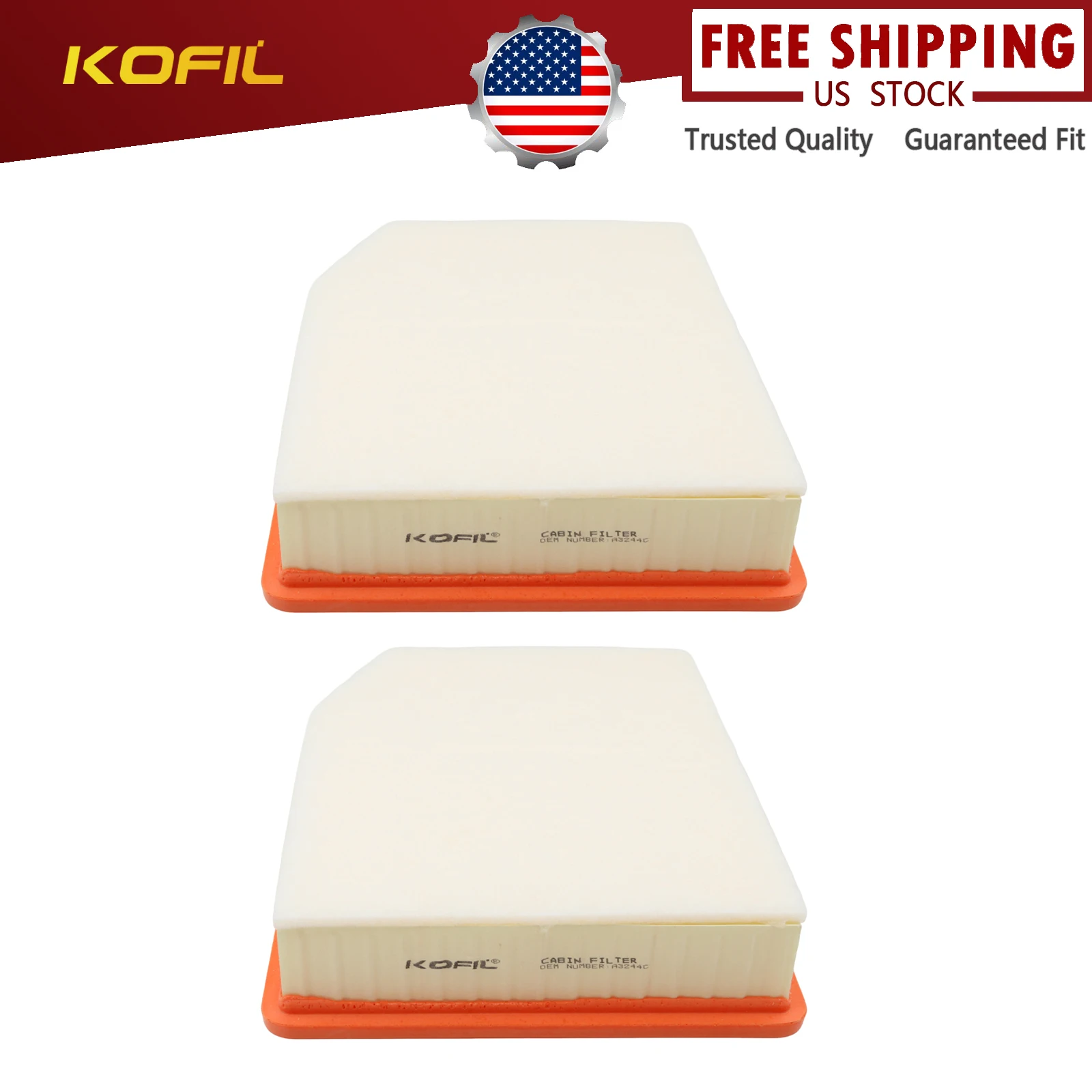 2*A3244C Air Filter, for GMC Sierra 1500, Chevy Silverado 1500, Replaces CA4505, PA4505, PP1279DRY, 116460840201, 46201
2*A3244C Air Filter, for GMC Sierra 1500, Chevy Silverado 1500, Replaces CA4505, PA4505, PP1279DRY, 116460840201, 46201