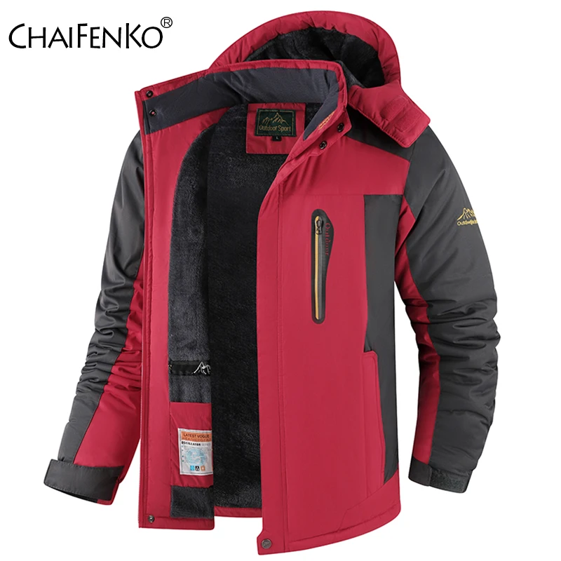 Outdoors Fleece Thickening Men Coat Winter Windproof Keep Warm Detachable Hat Jacket New Casual Comfort Ventilate Solid Parka
Outdoors Fleece Thickening Men Coat Winter Windproof Keep Warm Detachable Hat Jacket New Casual Comfort Ventilate Solid Parka