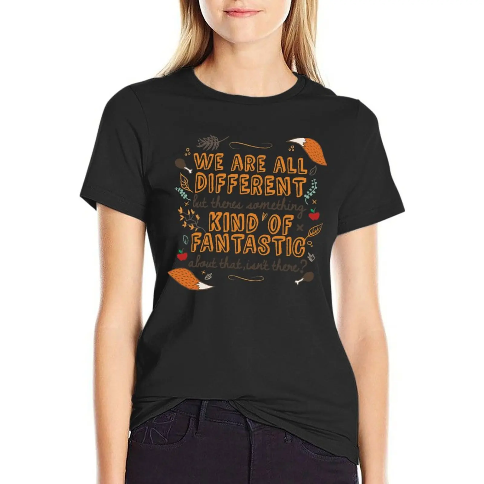 We Are Fantastic T-Shirt lady clothes animal print shirt for girls summer tops t-shirt dress for Women plus size sexy
We Are Fantastic T-Shirt lady clothes animal print shirt for girls summer tops t-shirt dress for Women plus size sexy