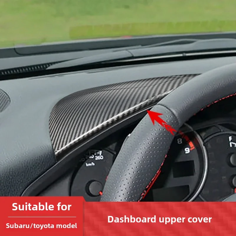 Suitable for Toyota 86 Subaru 12-year-old car interior modification dashboard upper cover carbon fiber decorative sticker
Suitable for Toyota 86 Subaru 12-year-old car interior modification dashboard upper cover carbon fiber decorative sticker