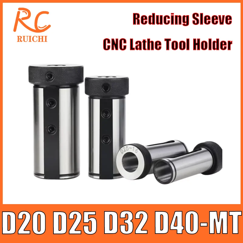 Reducing Sleeve D20 D25 D32 D40-5/6/7/8/10/12/13/14/16/18/20/25/32/MT1/MT2 MM CNC Lathe Tool Holder Tool Magazine Guide Bushing
Reducing Sleeve D20 D25 D32 D40-5/6/7/8/10/12/13/14/16/18/20/25/32/MT1/MT2 MM CNC Lathe Tool Holder Tool Magazine Guide Bushing
