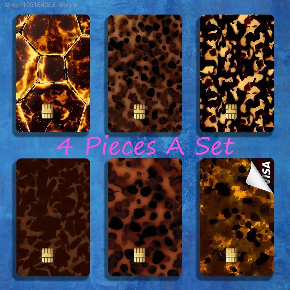 Stylish Tortoiseshell Pattern Stickers Credit Visa Debit Bank Charge Card Bus Metro Waterproof Sticker Decal Decoration
Stylish Tortoiseshell Pattern Stickers Credit Visa Debit Bank Charge Card Bus Metro Waterproof Sticker Decal Decoration