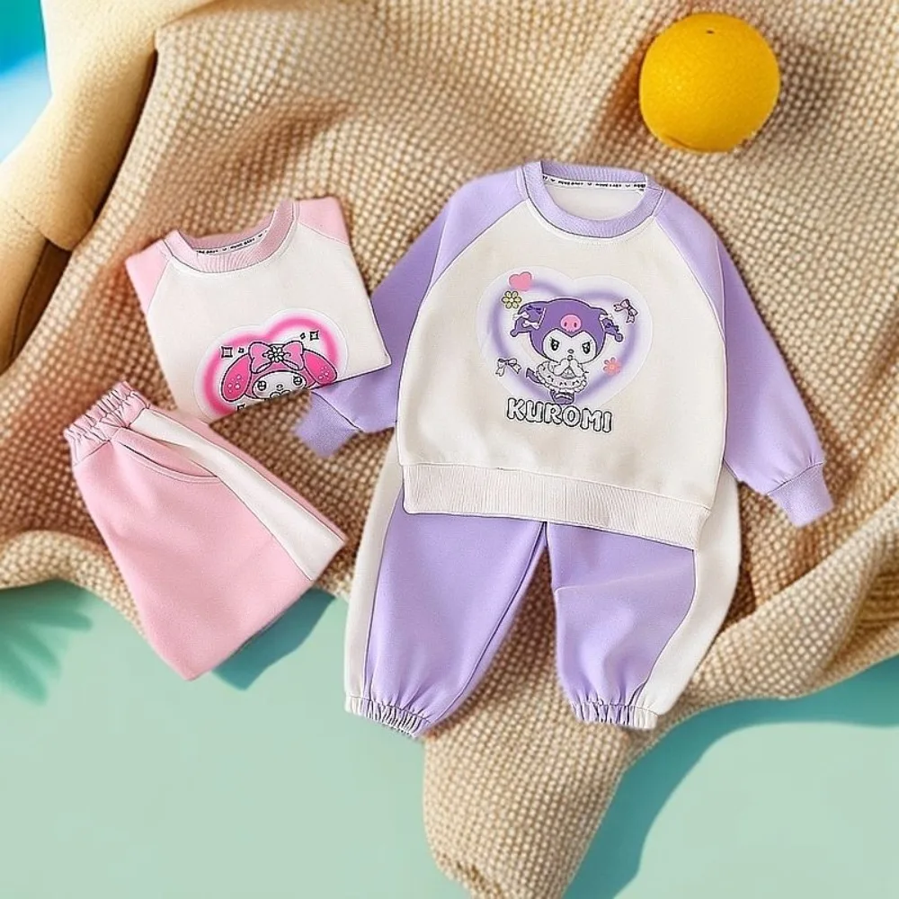 Girly Heart My Melody Anime Kawaii Sanrio Long Sleeve Shirt Pants Suit New Cute Kuromi Casual Hoodie Foreign Baby Clothes Gifts
Girly Heart My Melody Anime Kawaii Sanrio Long Sleeve Shirt Pants Suit New Cute Kuromi Casual Hoodie Foreign Baby Clothes Gifts