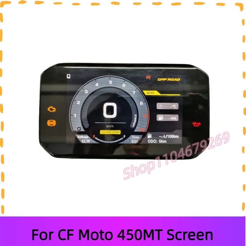 Motorcycle LCD Gauges Cluster Speedometer Tachometer For CF 450MT MT450 Motorcycle Instrument Assembly Speed Ometer
Motorcycle LCD Gauges Cluster Speedometer Tachometer For CF 450MT MT450 Motorcycle Instrument Assembly Speed Ometer