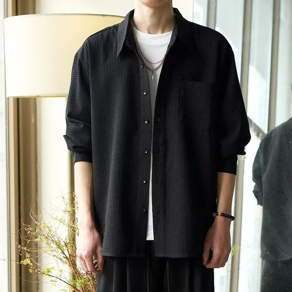 For Daily Use Lapel Neck Shirt Long Sleeve Casual Top Casual Outing 2XL Comfortable Casual Style Daily Wear Shirt
For Daily Use Lapel Neck Shirt Long Sleeve Casual Top Casual Outing 2XL Comfortable Casual Style Daily Wear Shirt