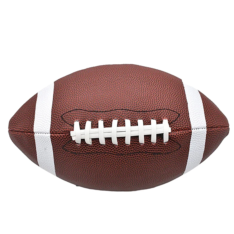 Standard 8.5inch American Football Soccer Rugby PVC Football Sports Football For Men Women Children Can Inflatable Sporting Good
Standard 8.5inch American Football Soccer Rugby PVC Football Sports Football For Men Women Children Can Inflatable Sporting Good