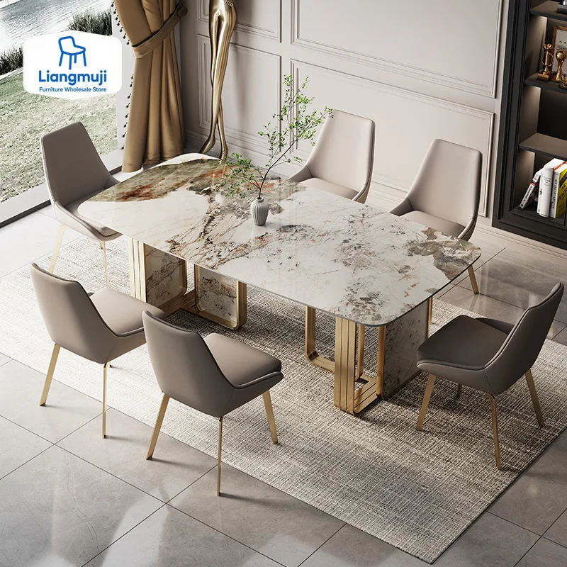 Minimalist Design Rectangular Marble Table For Kitchen Dining Set 4 Chairs Modern Dining Room Kitchen Table Home Furniture
Minimalist Design Rectangular Marble Table For Kitchen Dining Set 4 Chairs Modern Dining Room Kitchen Table Home Furniture