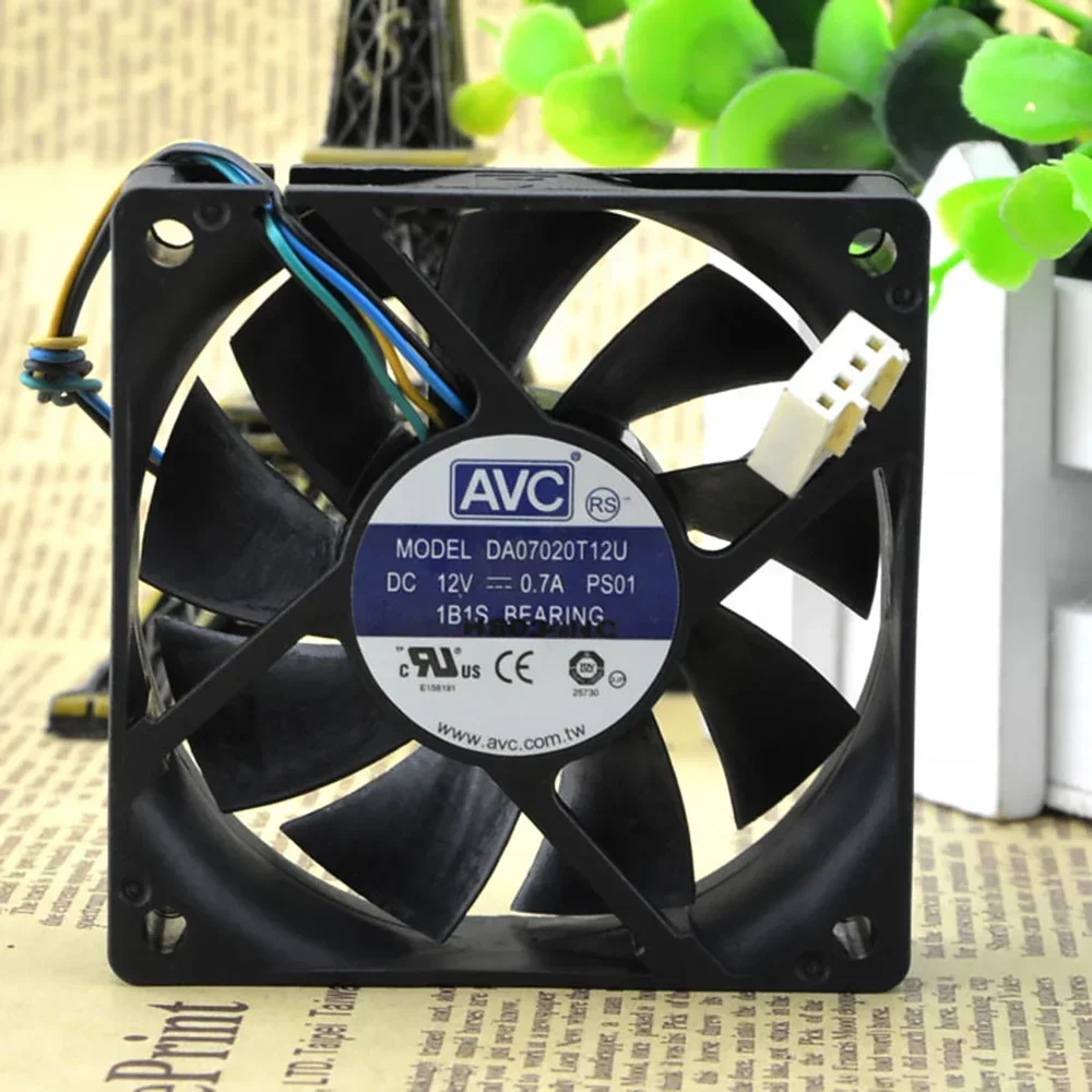 For ADDA DA07020T12U 70mm fan 7020 70x70x20mm 7cm 12V 0.70A Computer CPU 4-wire 4pin PWM air volume cooling fan
For ADDA DA07020T12U 70mm fan 7020 70x70x20mm 7cm 12V 0.70A Computer CPU 4-wire 4pin PWM air volume cooling fan
