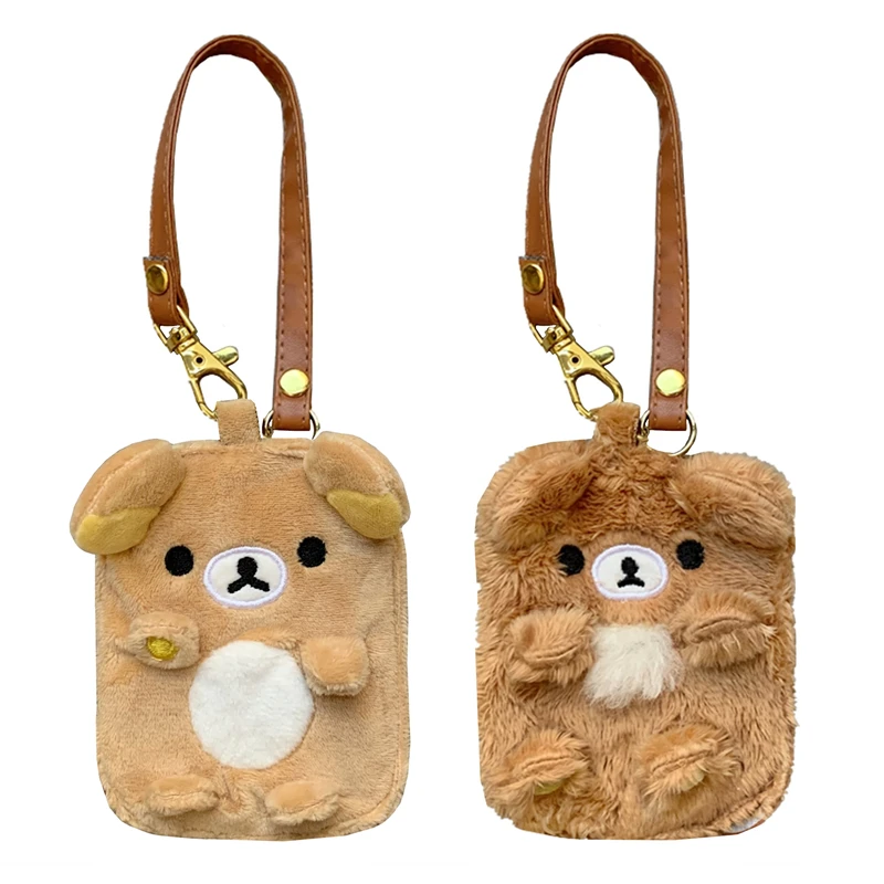 Rilakkuma плюшевый держатель для удостоверений личности чехол для карт со шнурком аниме Chairoikoguma Bear Kawaii Pass Case милая сумка брелок подвесной
Rilakkuma плюшевый держатель для удостоверений личности чехол для карт со шнурком аниме Chairoikoguma Bear Kawaii Pass Case милая сумка брелок подвесной