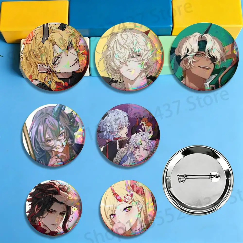 Game What in H-Hell is Bad Origin Brooches for Bag Decor Jewelry Accessories Gift 25/32/44/58/75mm Round Cartoon Badges
Game What in H-Hell is Bad Origin Brooches for Bag Decor Jewelry Accessories Gift 25/32/44/58/75mm Round Cartoon Badges