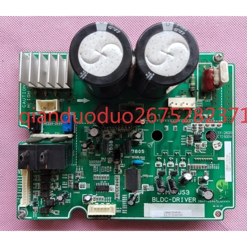Suitable for Samsung central air conditioner fan drive main board DB93-09483A/DB41-00666A-without heat sink
Suitable for Samsung central air conditioner fan drive main board DB93-09483A/DB41-00666A-without heat sink