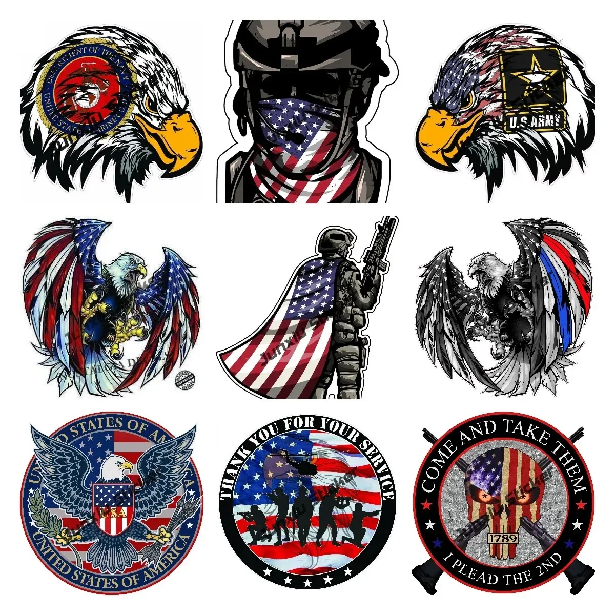 American Flag Veteran Vinyl Decal Military Soldier Patriotic Travel Bumper Sticker for Cars Laptop Windows Truck Car Accessories
American Flag Veteran Vinyl Decal Military Soldier Patriotic Travel Bumper Sticker for Cars Laptop Windows Truck Car Accessories