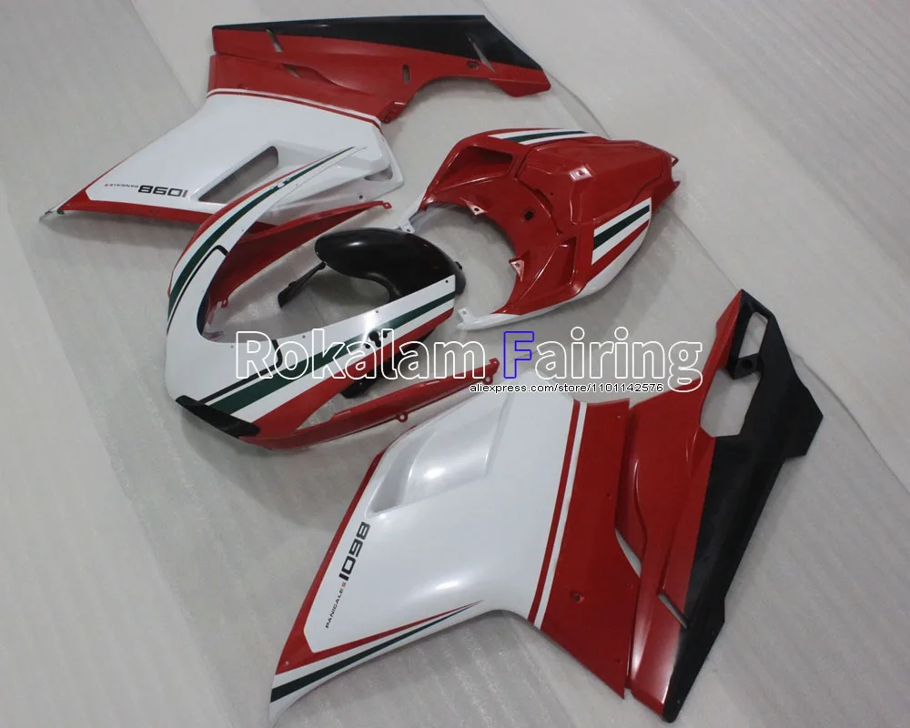 Motorbike Cowling Parts For Ducati 1098S 848 1098 2007 2008 2009 2010 2011 1198 Bodywork Fairing (Injection molding)
Motorbike Cowling Parts For Ducati 1098S 848 1098 2007 2008 2009 2010 2011 1198 Bodywork Fairing (Injection molding)