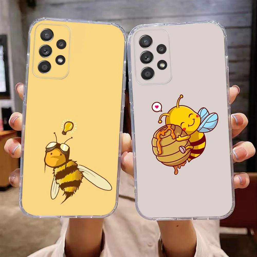 Cute Honey Bee Phone Case For Samsung Galaxy A71,70,52,51,40,31,A50,30S,21S,Note20ultra Transparent Cover
Cute Honey Bee Phone Case For Samsung Galaxy A71,70,52,51,40,31,A50,30S,21S,Note20ultra Transparent Cover