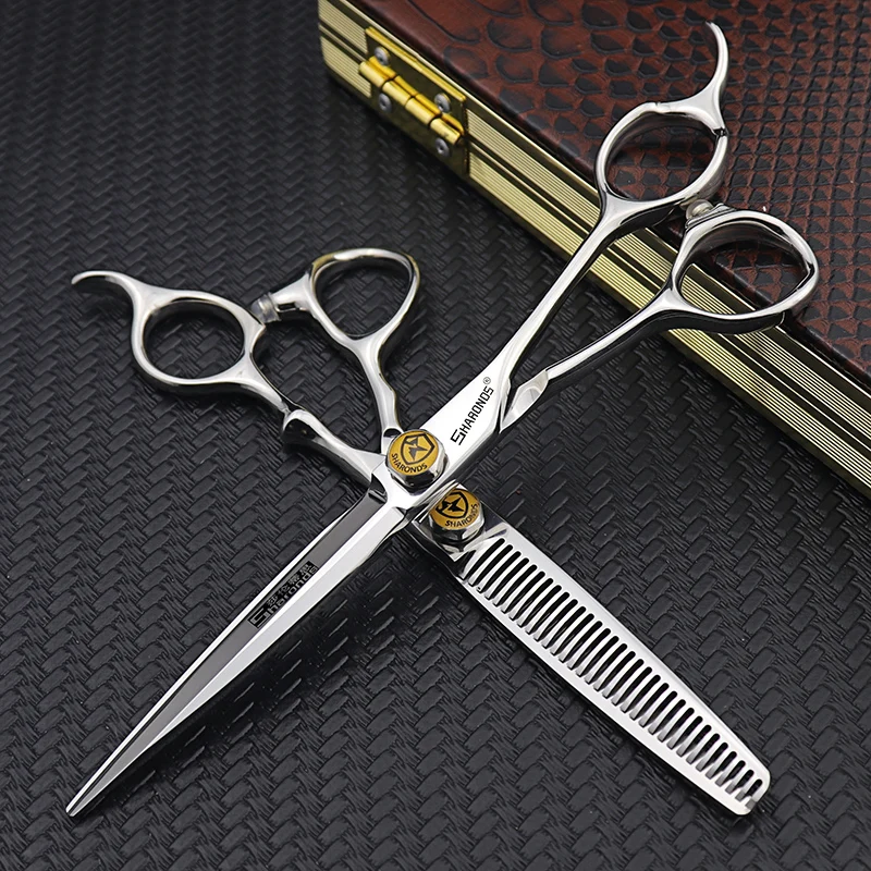 6.25" 6.5" Stainless Steel Hair Scissors Cutting Thinning Styling Tool with Flat Teeth for Salon Barber
6.25" 6.5" Stainless Steel Hair Scissors Cutting Thinning Styling Tool with Flat Teeth for Salon Barber