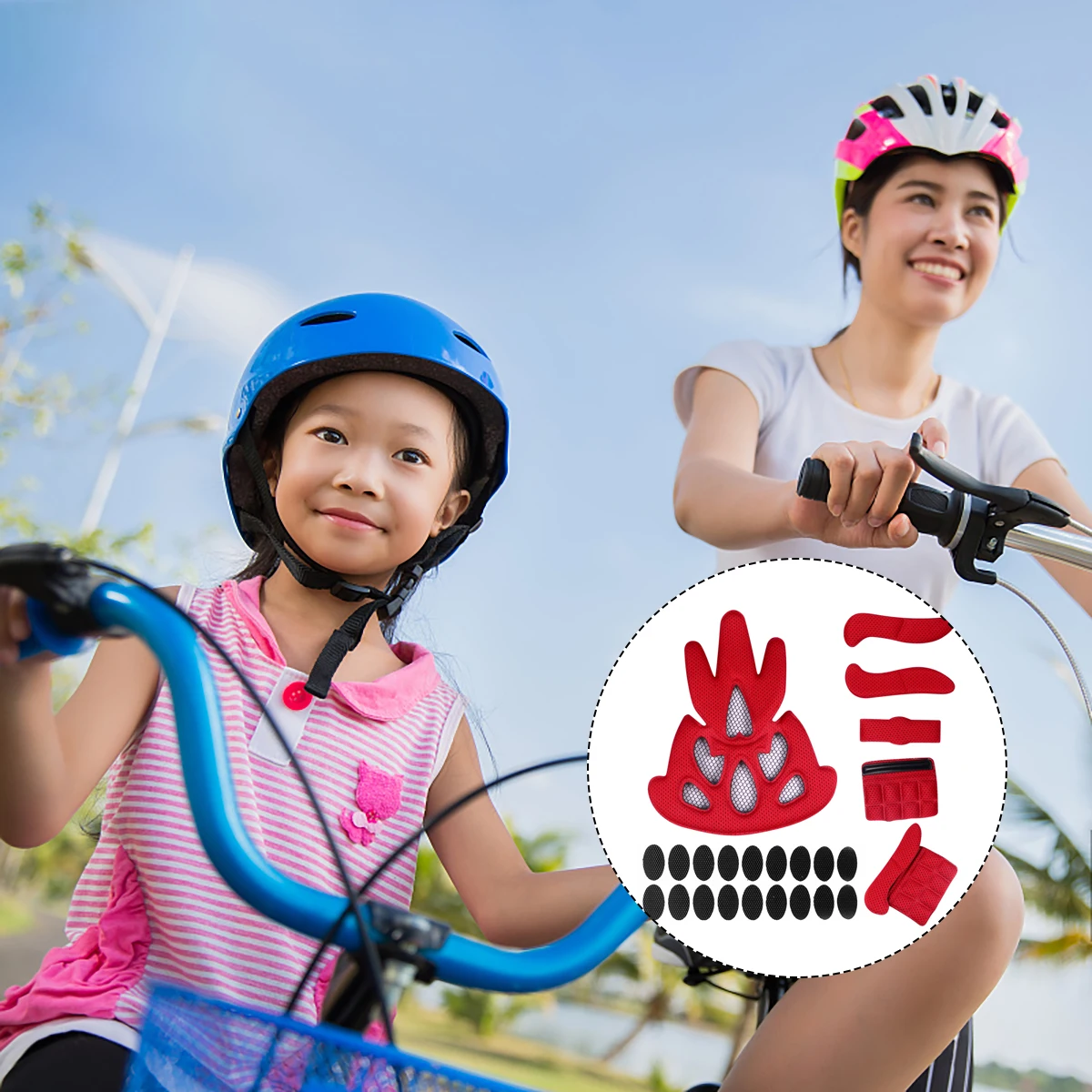 1 set Padding Kit Anti-Shock Inner Liner Breathable Cooling Safety Mat For Riding Cycling Headgear Accessory
1 set Padding Kit Anti-Shock Inner Liner Breathable Cooling Safety Mat For Riding Cycling Headgear Accessory
