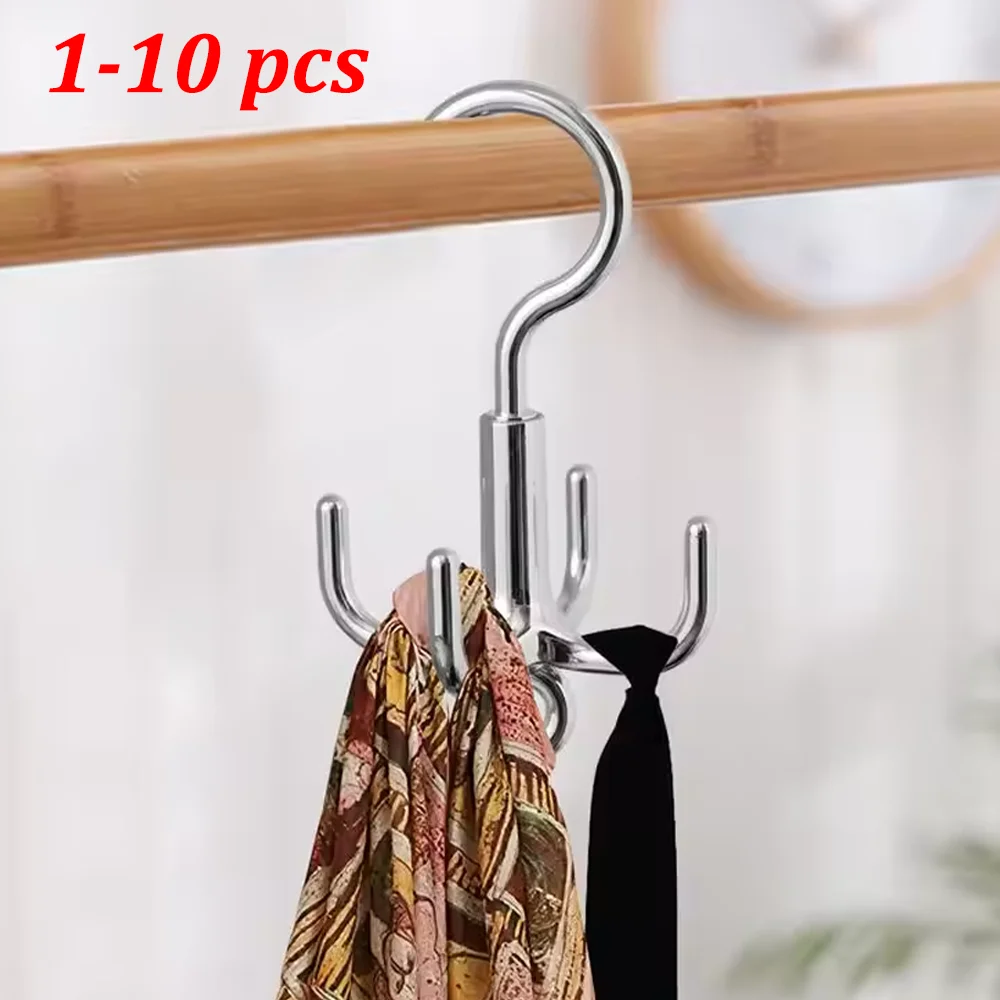 1-10 PCS No-Drill 4-Claw Rotating Hook: Holds 5kg for Bags Scarves & Belts 360° Swivel Wall Mount Organizer Damage-Free
1-10 PCS No-Drill 4-Claw Rotating Hook: Holds 5kg for Bags Scarves & Belts 360° Swivel Wall Mount Organizer Damage-Free