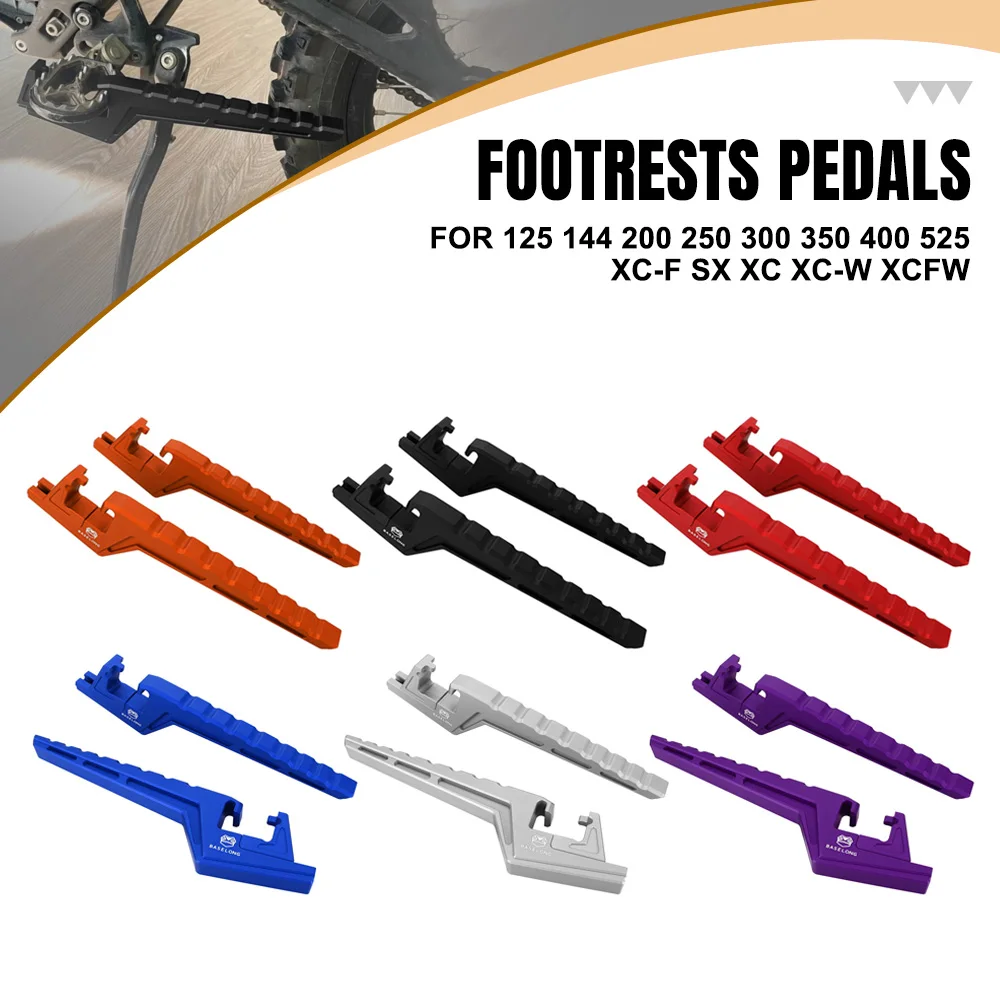 Passenger Foot Peg Extensions Extended Footpegs For 125 144 200 250 300 350 400 525 XC-F SX XC XC-W XCFW Dirt Bike Accessories
Passenger Foot Peg Extensions Extended Footpegs For 125 144 200 250 300 350 400 525 XC-F SX XC XC-W XCFW Dirt Bike Accessories