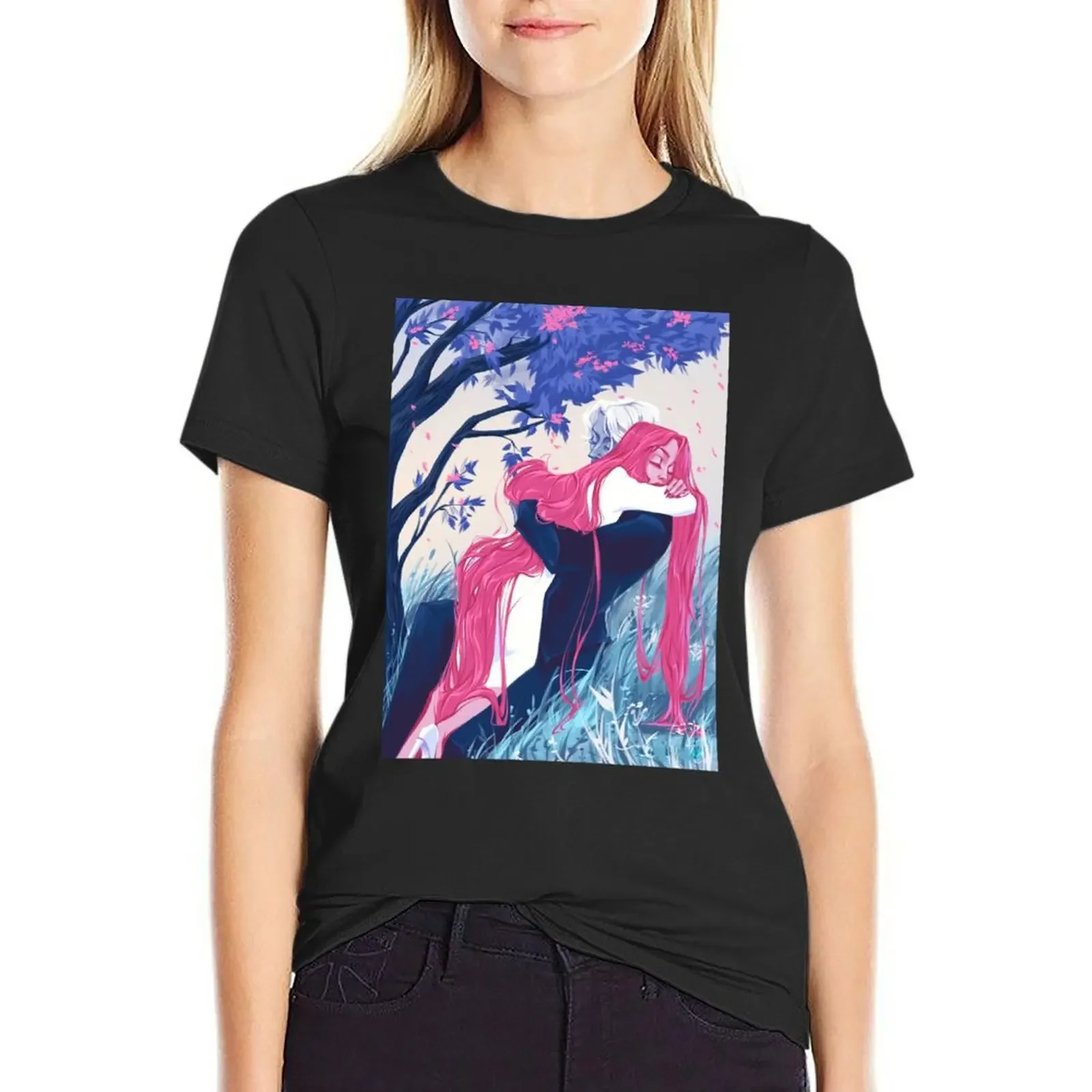 Lore Olympus Painting Fanart Tshirt T-Shirt Aesthetic clothing lady clothes cute tops womans clothing
Lore Olympus Painting Fanart Tshirt T-Shirt Aesthetic clothing lady clothes cute tops womans clothing
