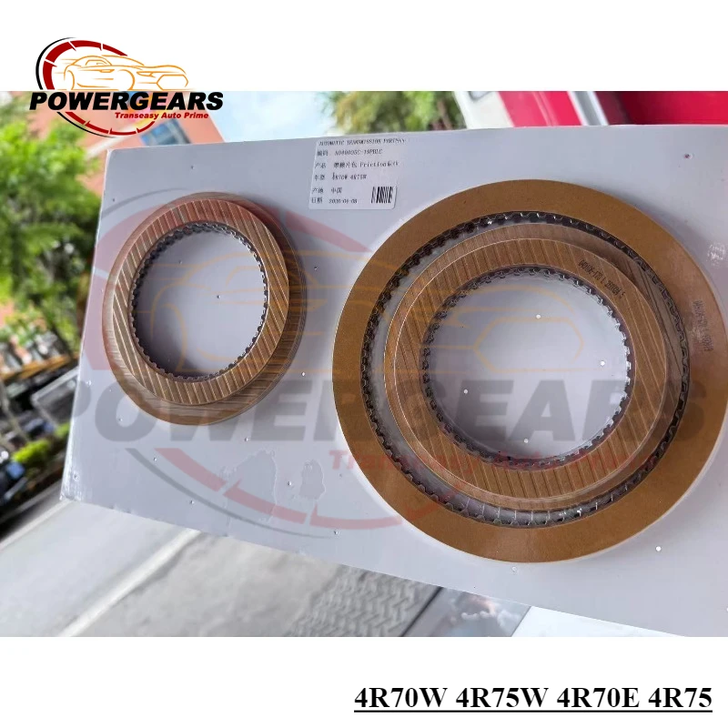 New 4R70W 4R75W 4R70E 4R75E Gearbox Friction Clutch Plate Repair Kit Fit Ford F150 Explorer Crown Victoria
New 4R70W 4R75W 4R70E 4R75E Gearbox Friction Clutch Plate Repair Kit Fit Ford F150 Explorer Crown Victoria