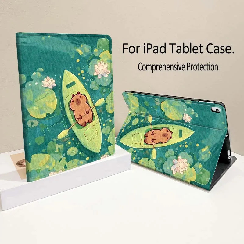 Cartoon Capybara For iPad Pro Air mini 7 6 5 4 11th 10th 7th 6th 5th 13 12.9 11 10.9 10.5 10.2 Inch Tablet Case
Cartoon Capybara For iPad Pro Air mini 7 6 5 4 11th 10th 7th 6th 5th 13 12.9 11 10.9 10.5 10.2 Inch Tablet Case