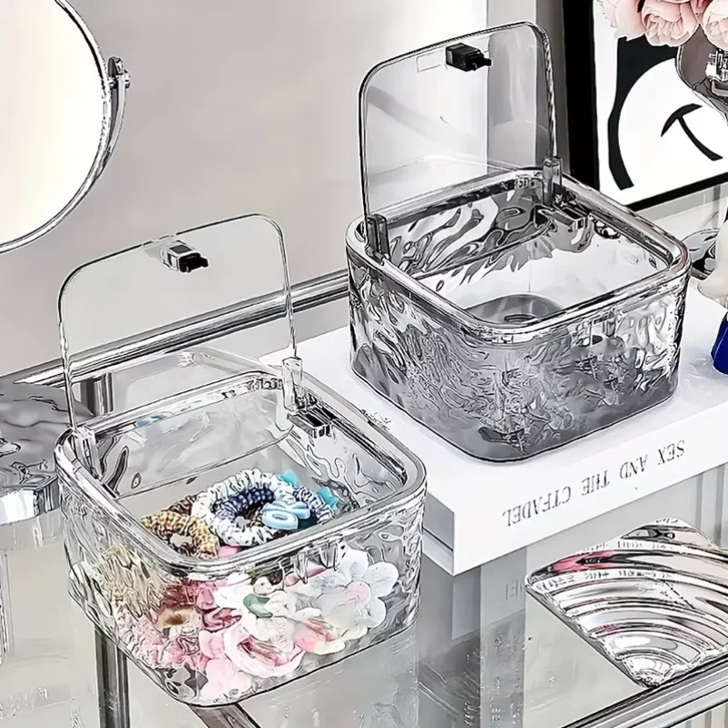 Hair Accessories Organizer Storage Box Clear Acrylic Desktop trash can for Headband, Bows, Cotton Swab Organization, Bathroom
Hair Accessories Organizer Storage Box Clear Acrylic Desktop trash can for Headband, Bows, Cotton Swab Organization, Bathroom