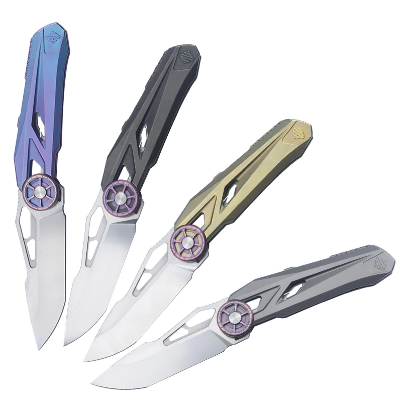 TC4 titanium alloy folding knife high hardness high wear resistance portable multifunctional camping fruit knife
TC4 titanium alloy folding knife high hardness high wear resistance portable multifunctional camping fruit knife