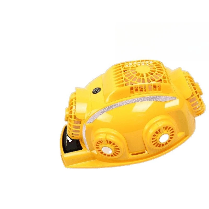 Hard hat with fan Solar charging Outdoor cooling Fan hat Sunscreen sunshade Air conditioner hat Refrigeration summer
Hard hat with fan Solar charging Outdoor cooling Fan hat Sunscreen sunshade Air conditioner hat Refrigeration summer