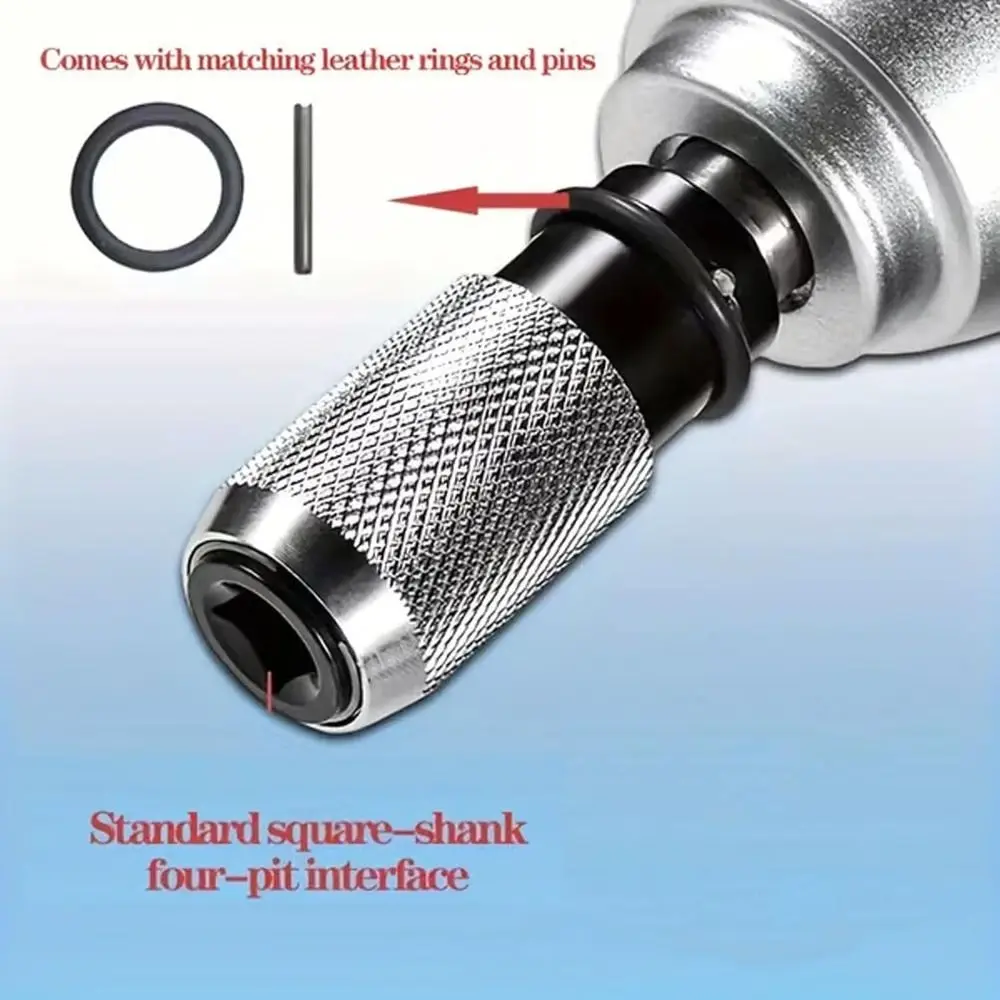 Square-Shank Rotary Hammer Adapter Quick Release with Impact Drill Bits Electric Hammer Convert Adapter Four-Slot
Square-Shank Rotary Hammer Adapter Quick Release with Impact Drill Bits Electric Hammer Convert Adapter Four-Slot