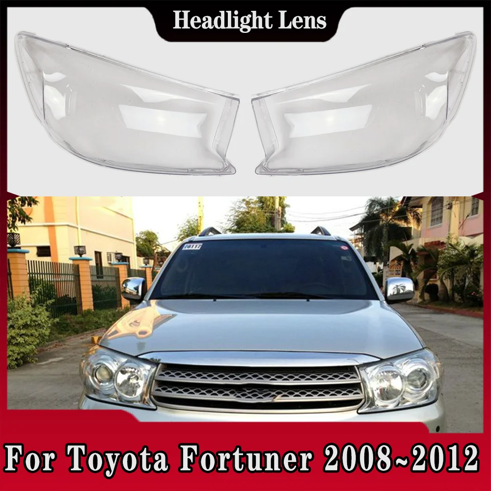 For Toyota Fortuner 2008 2009 2010 2011 2012 Car Headlight Shell Transparent Lampshade Headlamp Cover Lens Plexiglass
For Toyota Fortuner 2008 2009 2010 2011 2012 Car Headlight Shell Transparent Lampshade Headlamp Cover Lens Plexiglass