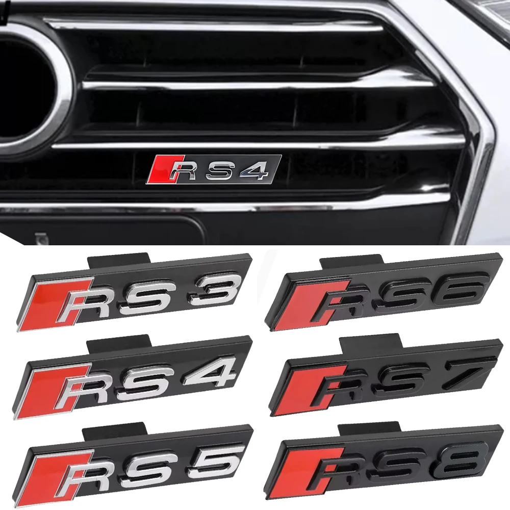 3D ABS Car Styling Front Grille Emblem Decoration Auto Modification Accessories for Audi RS3 RS4 RS5 RS6 RS7 RS8 Badge Logo
3D ABS Car Styling Front Grille Emblem Decoration Auto Modification Accessories for Audi RS3 RS4 RS5 RS6 RS7 RS8 Badge Logo