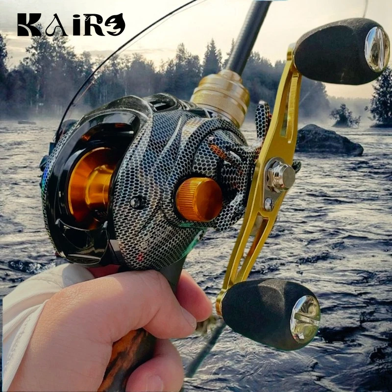 Baitcasting Fishing Reel 7.2:1 Gear Ratio, 10KG Max Drag, Lightweight Surf Casting Reel for Saltwater & Freshwater
Baitcasting Fishing Reel 7.2:1 Gear Ratio, 10KG Max Drag, Lightweight Surf Casting Reel for Saltwater & Freshwater