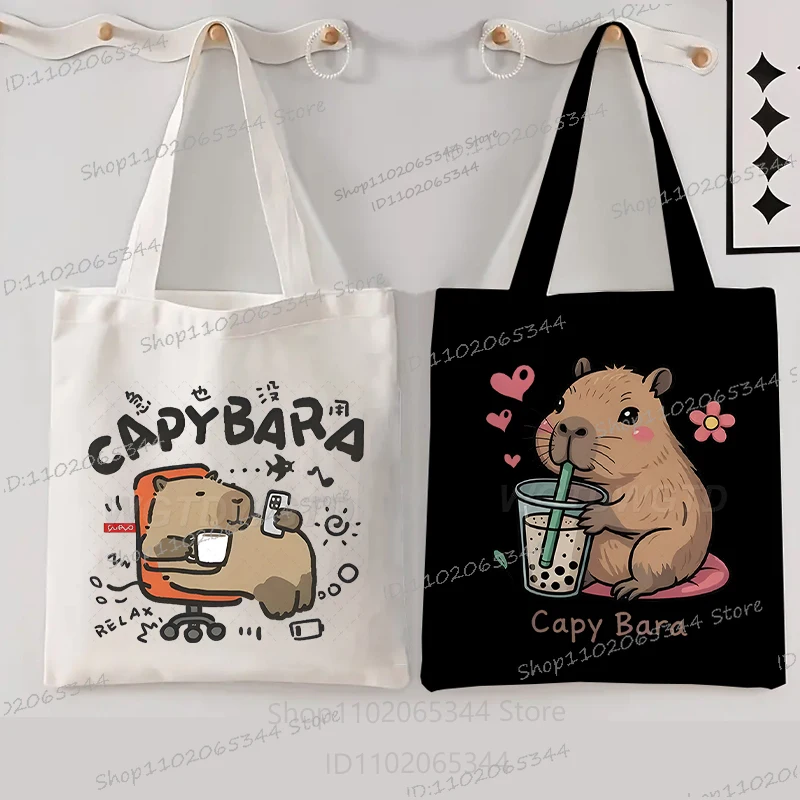 Capybara Funny Anime Women Men Handbag Cartoon Style Animal Capybara Shoulder Bag Fashion Teenage Gifts Casual Commuter Tote Bag
Capybara Funny Anime Women Men Handbag Cartoon Style Animal Capybara Shoulder Bag Fashion Teenage Gifts Casual Commuter Tote Bag