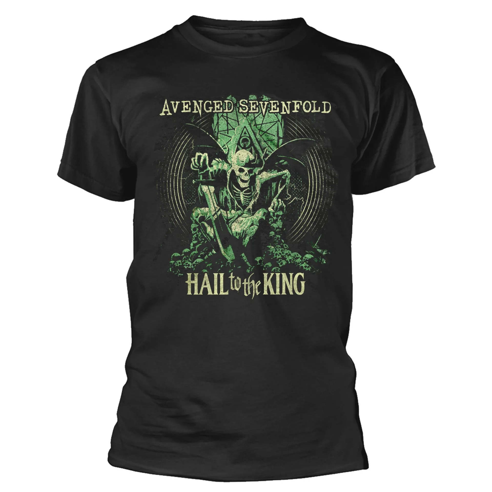 Футболка Avenged Sevenfold Hail To The King En Vie для мужчин и женщин, хлопковая брендовая футболка с короткими рукавами в стиле ретро, хип-хоп, мужские летние топы
Футболка Avenged Sevenfold Hail To The King En Vie для мужчин и женщин, хлопковая брендовая футболка с короткими рукавами в стиле ретро, хип-хоп, мужские летние топы