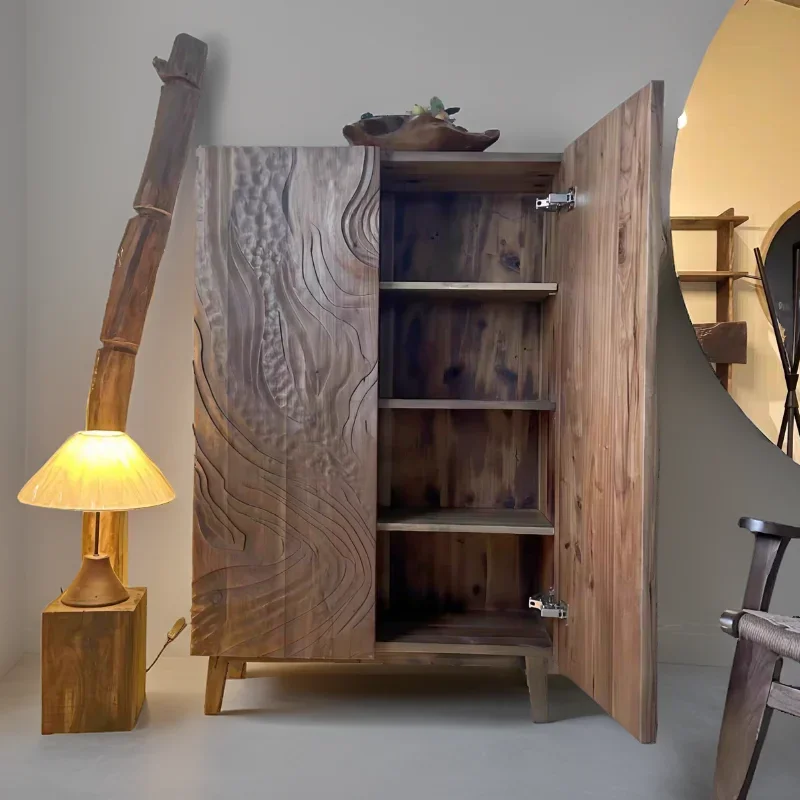 A All solid wood integrated door cabinet advanced storage locker
A All solid wood integrated door cabinet advanced storage locker