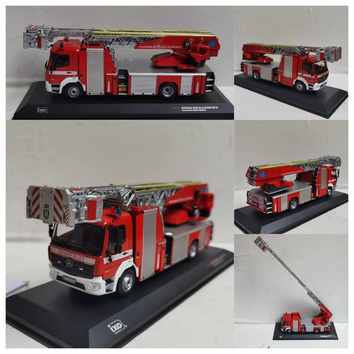 IXO Diecast 1/43 Scale BENZ Atego DLA 23/12 Cloud Ladder Fire Truck J5 Alloy Car Model
IXO Diecast 1/43 Scale BENZ Atego DLA 23/12 Cloud Ladder Fire Truck J5 Alloy Car Model
