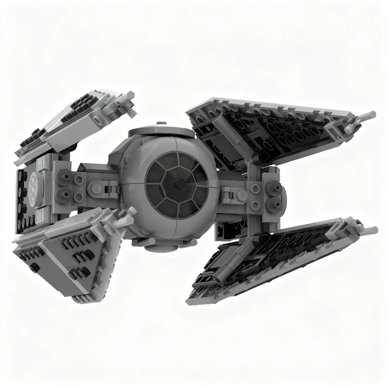 252PCS MOC Space Battle Galactic Empire Interceptor Model Building Blocks Display DIY Creative Building Blocks Gift Bricks Set
252PCS MOC Space Battle Galactic Empire Interceptor Model Building Blocks Display DIY Creative Building Blocks Gift Bricks Set